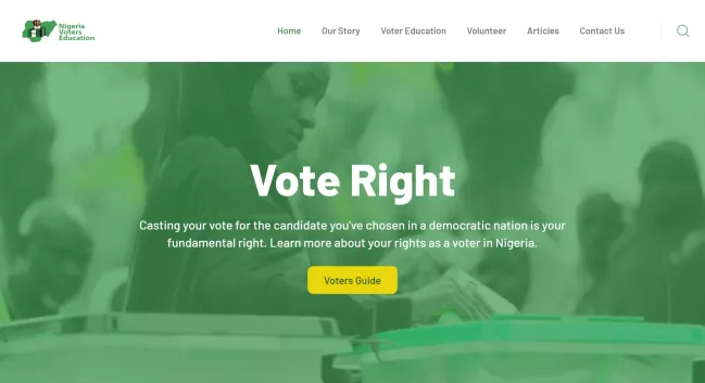 Nigerian Voters Education