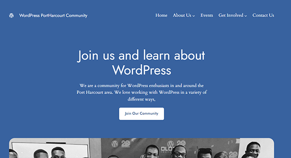 Website Development For WordPress PortHarcourt Community